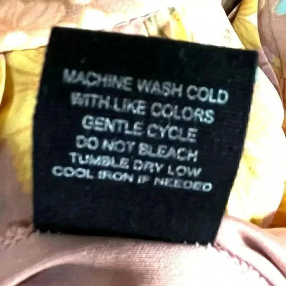 Max + Ash Floral Pleated‎ Dress Large - Picture 6 of 7